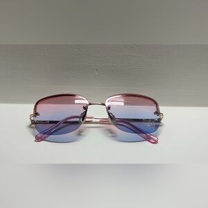 Sweetheart Fade Rimless Sunglasses